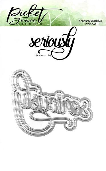 Picket Fence Studios Seriously Word  Die (PFSD-167)