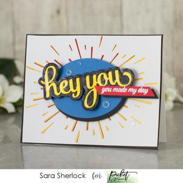 Picket Fence Studios Ways to Express Yourself 4x8 Inch Clear Stamps 