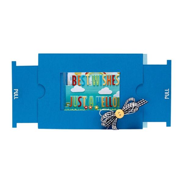 Spellbinders Die "Make a Scene Bold Greetings Etched" Stanzschablone