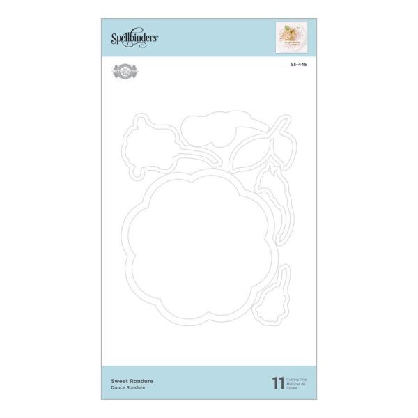 Spellbinders Die "Sweet Rondure Etched" Stanzschablone