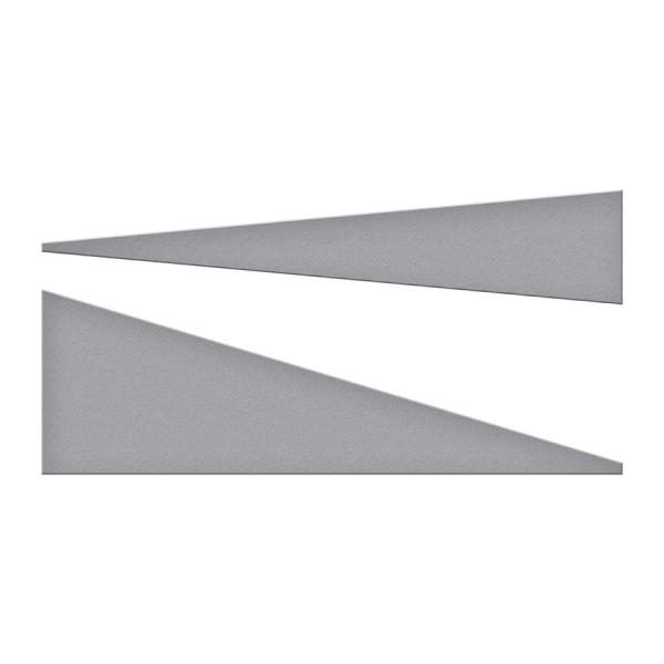 Spellbinders Die "Color Block Slices Etched" Stanzschablone