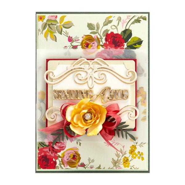 Spellbinders Die "Elegant Adornments Etched" Stanzschablone