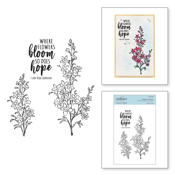 Spellbinders Stempelset "Fragrant Flowers"