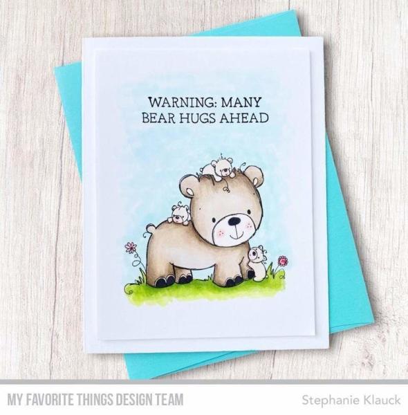 My Favorite Things Stempelset "Many Bear Hugs Ahead" Clear Stamp Set