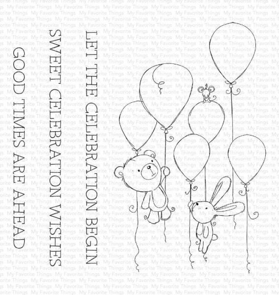 My Favorite Things Stempelset "Sweet Celebration" Clear Stamp Set