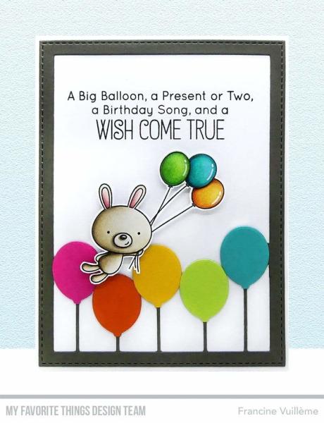 My Favorite Things Stempelset "Balloon Besties" Clear Stamp Set