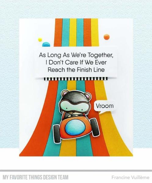 My Favorite Things Stempelset "Fast-Track Friends" Clear Stamp Set