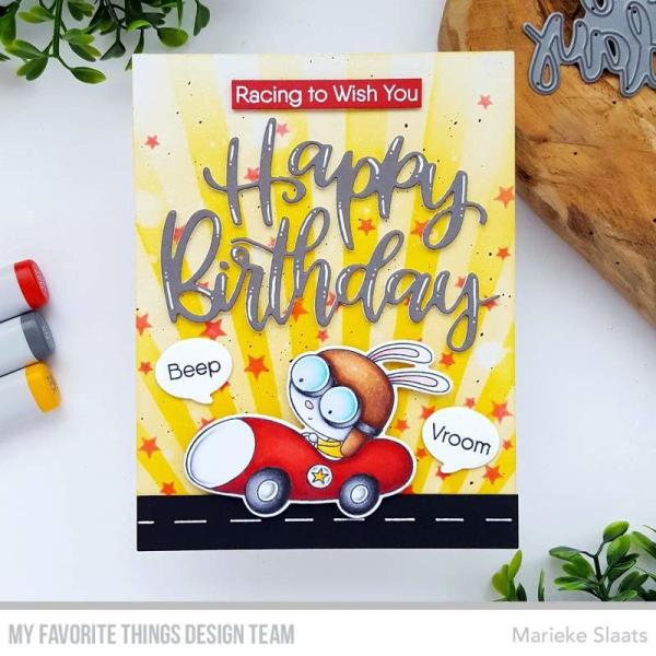 My Favorite Things Stempelset "Fast-Track Friends" Clear Stamp Set