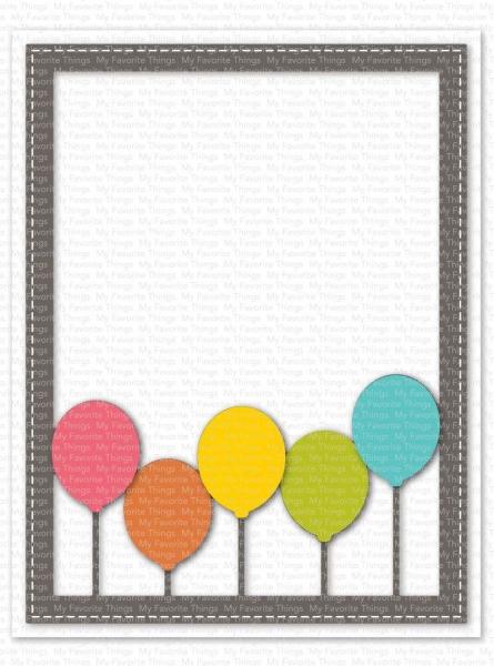 My Favorite Things Die-namics "Balloon Cover-Up" | Stanzschablone | Stanze | Craft Die