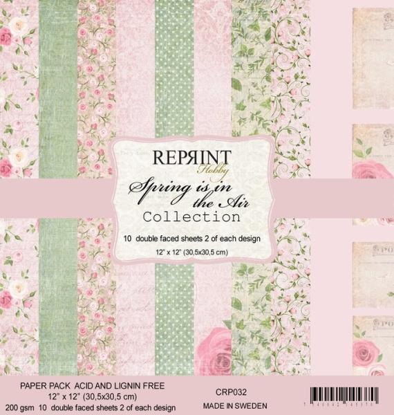 Reprint Spring is in the Air Collection 12x12 Inch Paper Pack 