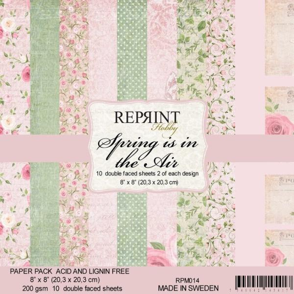 Reprint Spring is in the Air Collection 8x8 Inch Paper Pack 