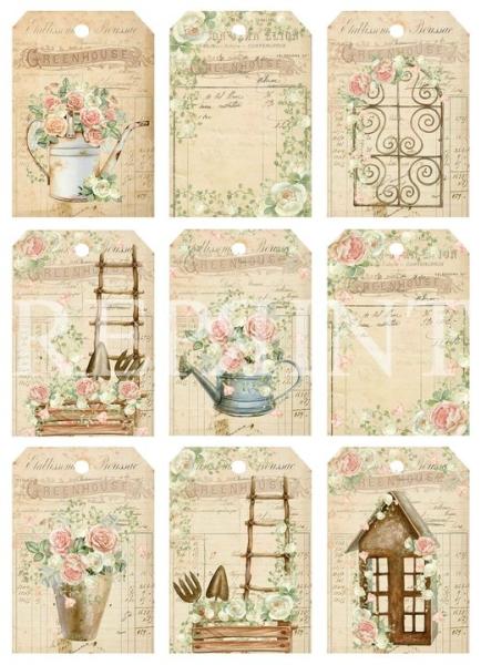 Reprint Vintage Garden Collection A4 Paper Pack