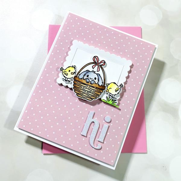 LDRS-Creative Hoppy Egg Hunt 4x6 Inch Clear Stamps