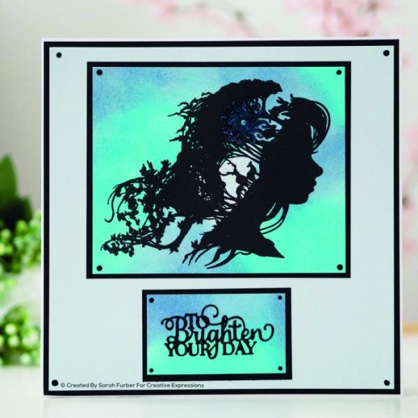 Creative Expressions - Expressions - Paper panda pre cut mounted rubber stamp Mother nature