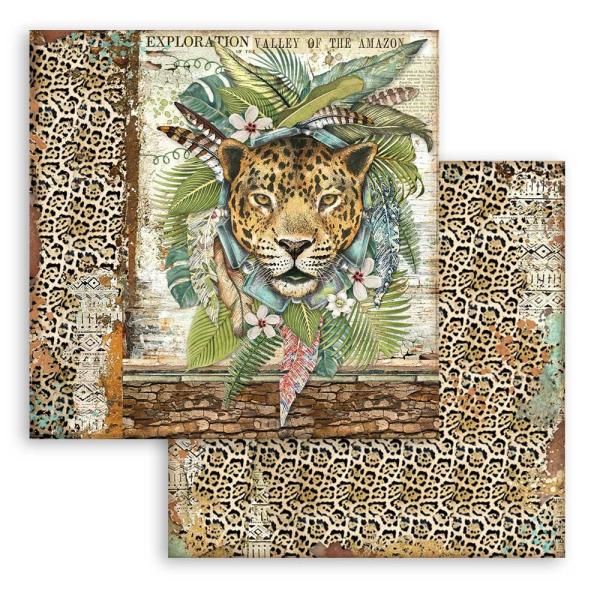 Stamperia "Amazonia" 12x12" Paper Pack - Cardstock
