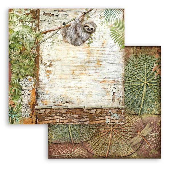 Stamperia "Amazonia" 12x12" Paper Pack - Cardstock