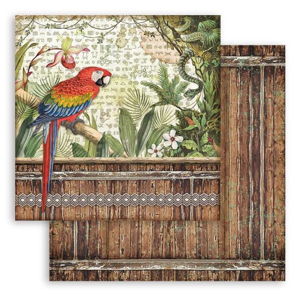 Stamperia "Amazonia" 12x12" Paper Pack - Cardstock