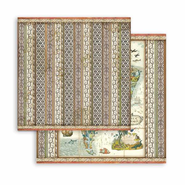Stamperia "Amazonia" 8x8" Paper Pack - Cardstock