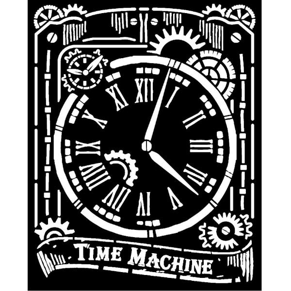 Stamperia Schablone - Stencil "Fantastiques Clock"