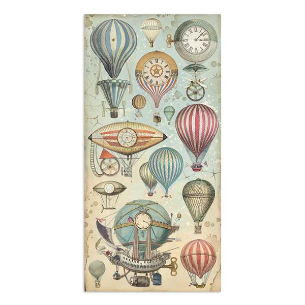 Stamperia "Voyages Fantastiques" 6x12" Paper Pack - Cardstock