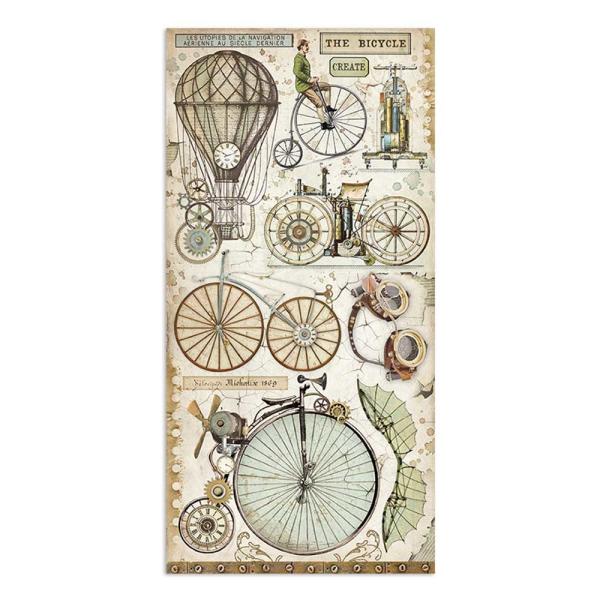 Stamperia "Voyages Fantastiques" 6x12" Paper Pack - Cardstock