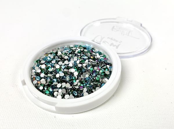 Picket Fence Studios Oceans of Green Gem Mix  Schmucksteine