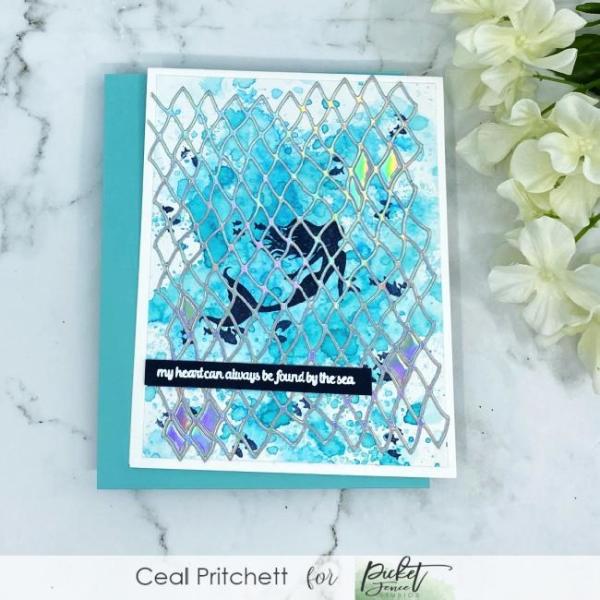 Picket Fence Studios Netting Cover Plate  Die (PFSD-172)