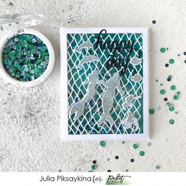 Picket Fence Studios Netting Cover Plate  Die (PFSD-172)