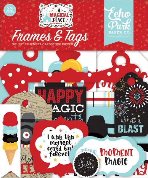 Echo Park "A Magical Place" Frames & Tags