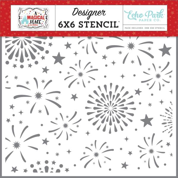Echo Park "Magic Night" Schablone 6x6"