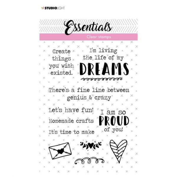 Studio Light - Clear Stamp Dreams Essentials nr.520