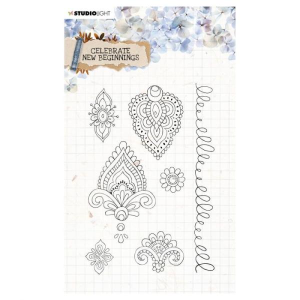 Studio Light - Clear Stamp Celebrate new beginnings nr.516