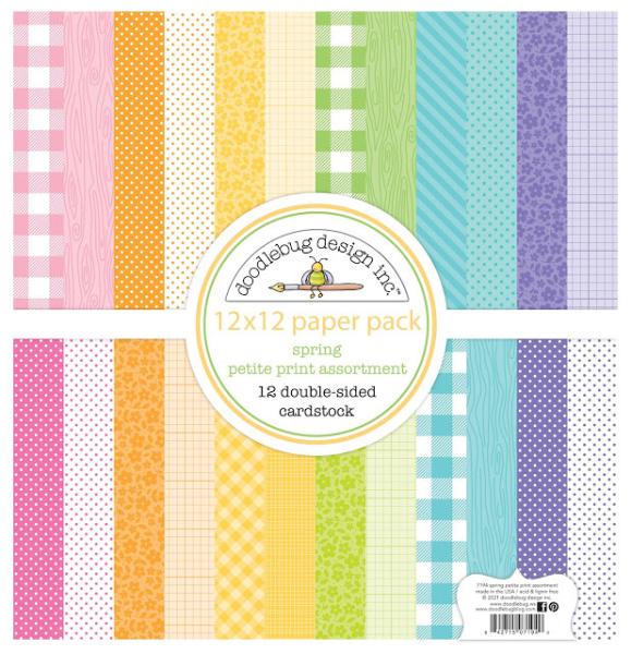 Doodlebug Design Spring  12" Paper Pack  - Designpapier 