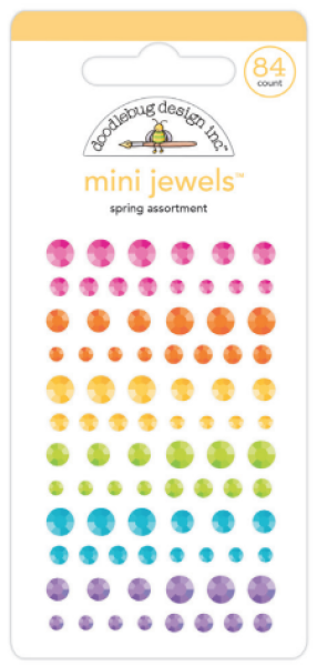 Doodlebug Design Spring Assortment Mini Jewels 