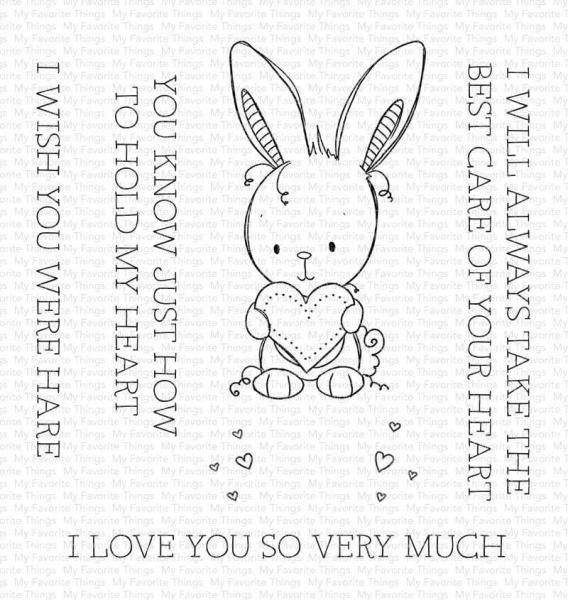 My Favorite Things Stempelset "Wish You Were Hare" Clear Stamp Set