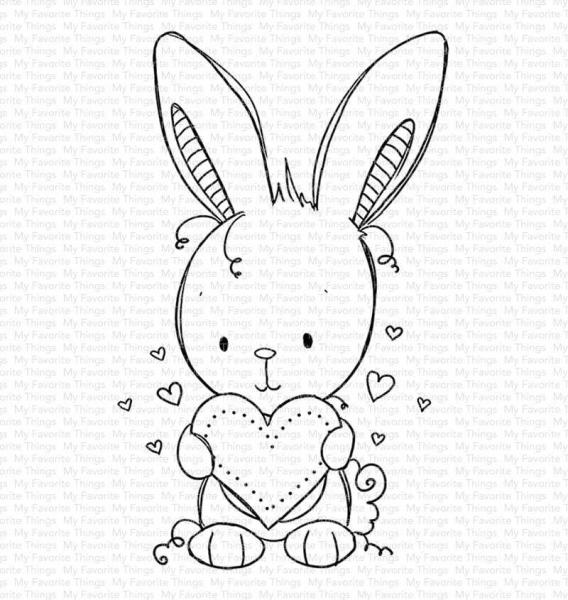 My Favorite Things Stempelset "Wish You Were Hare" Clear Stamp Set