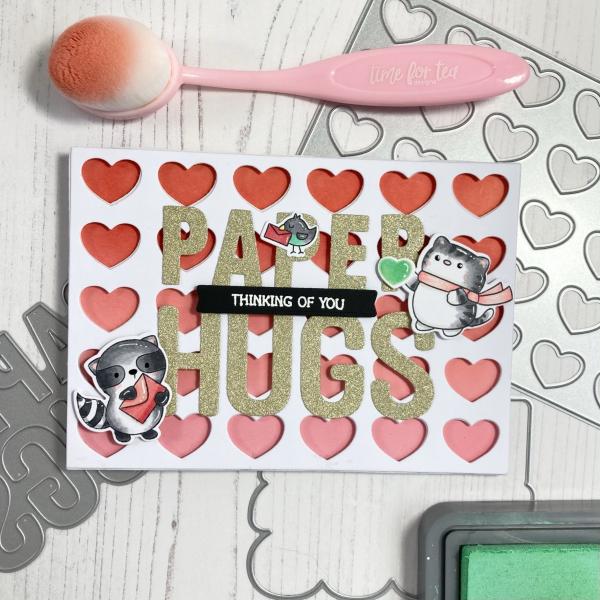 Time For Tea Dies Paper Hugs Large Sentiment Metal 