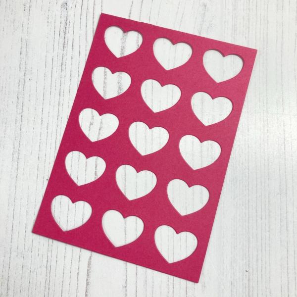 Time For Tea Dies Lots of Love Vertical A6 Cover Plate Metal