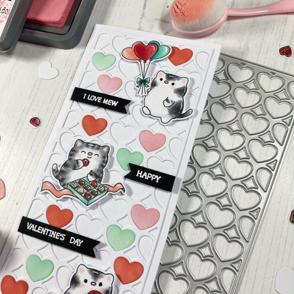 Time For Tea Clear Stamps Smitten Kittens A6 