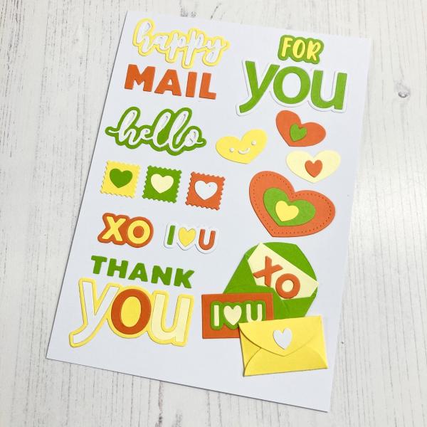Time For Tea Dies Happy Mail Gift Card Add On Set Metal 
