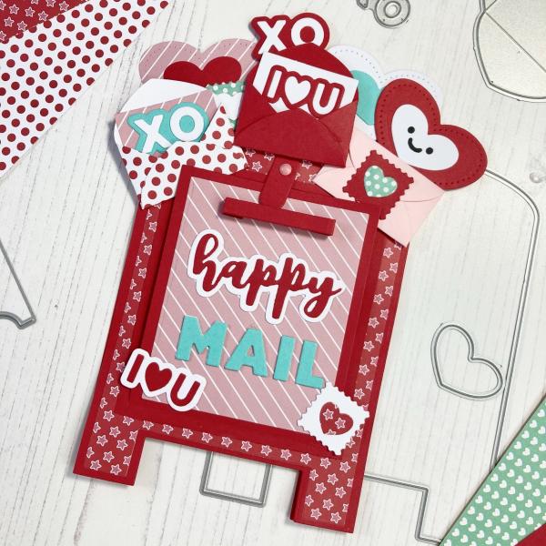 Time For Tea Dies Happy Mail Gift Card Add On Set Metal 