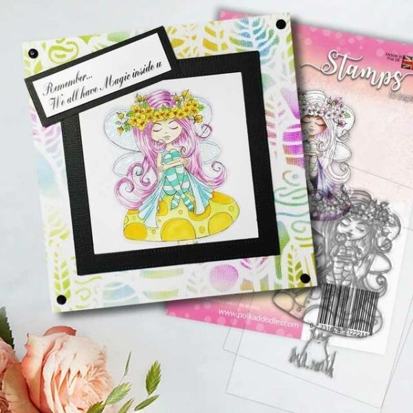 Polkadoodles Stempel "Serenity Magical" Clear Stamp-Set
