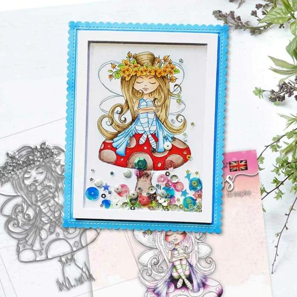 Polkadoodles Stempel "Serenity Magical" Clear Stamp-Set