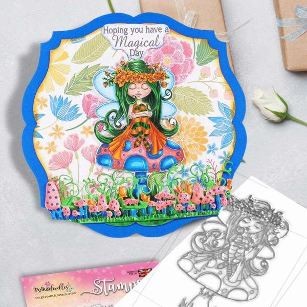 Polkadoodles Stempel "Serenity Magical" Clear Stamp-Set