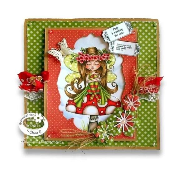 Polkadoodles Stempel "Serenity Magical" Clear Stamp-Set