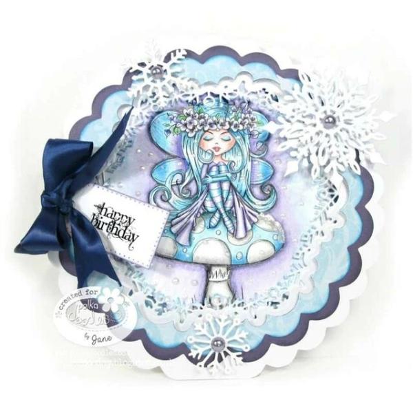 Polkadoodles Stempel "Serenity Magical" Clear Stamp-Set
