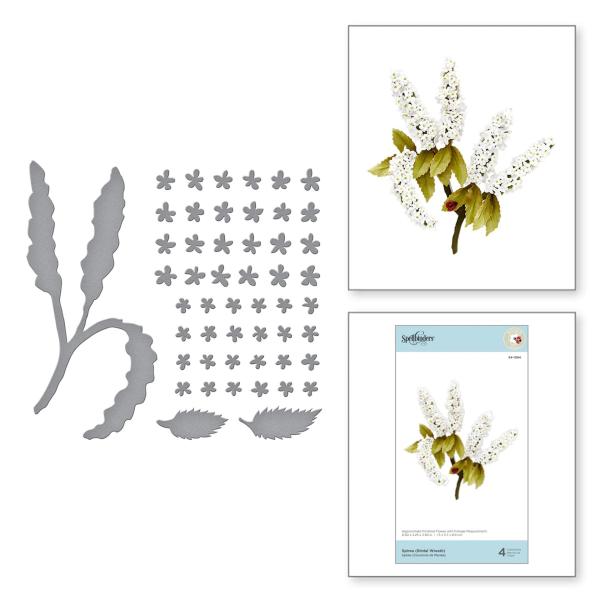 Spellbinders Die "Spirea (Bridal Wreath) Etched" Stanzschablone