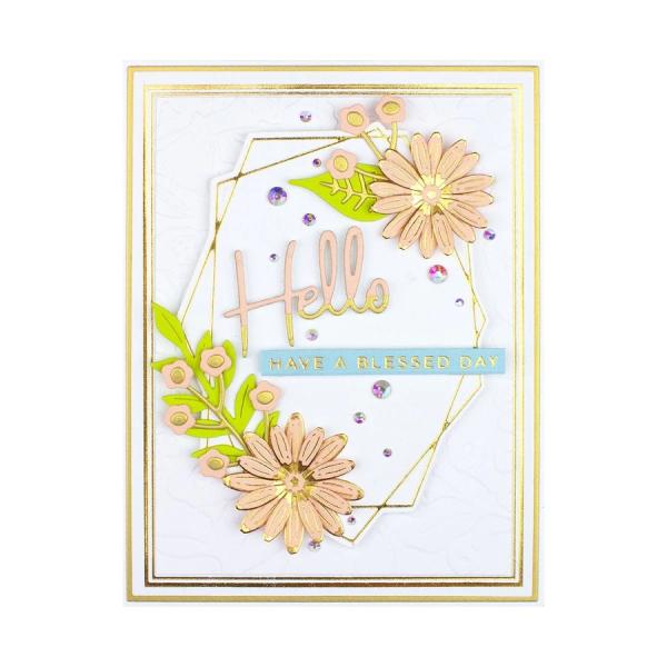 Spellbinders Hotfoil Plate - Mini Everyday Sentiments Glimmer