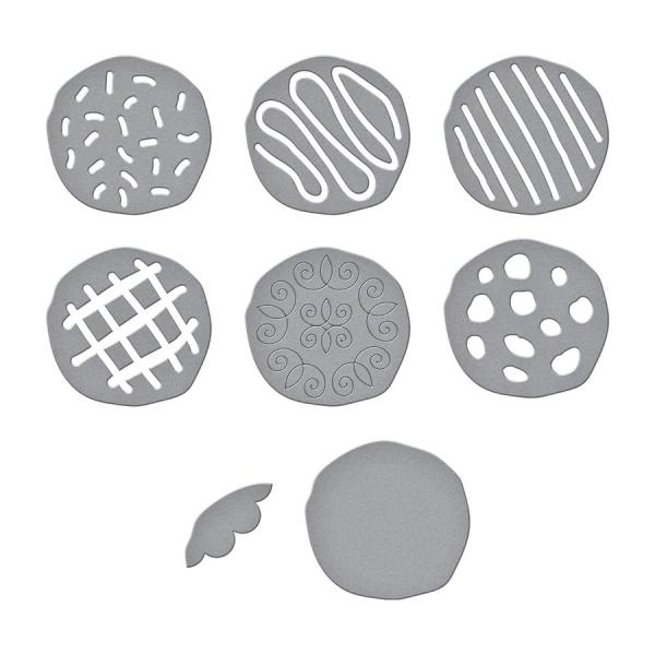 Spellbinders Die "The Cookie Corner Etched" Stanzschablone