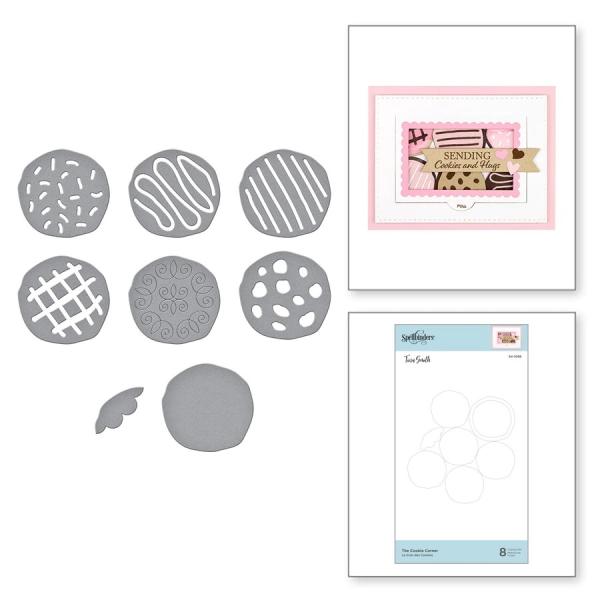 Spellbinders Die "The Cookie Corner Etched" Stanzschablone